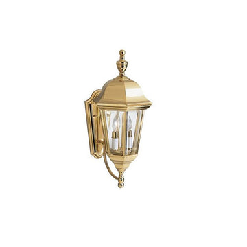 Grove Mill 9439PB - Outdoor Wall Lantern, 2Lt